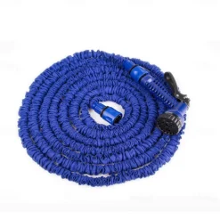 Starfire Household High-Pressure Car Wash Water Gun Flushing Telescopic 15m Water Pipe Multi-Purpose Car Garden Water Pipe Garden Watering Set