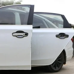 StarFire 5M Car Door Edge Scratch Protection Strip Bumper Anti-collision Strip DIY Silver PVC Molding Decorative Strip Auto Accessories