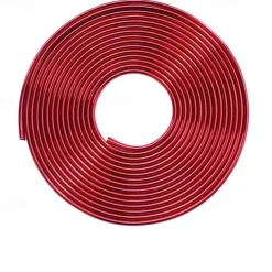 StarFire 5M Car Door Edge Scratch Protection Strip Bumper Anti-collision Strip DIY Silver PVC Molding Decorative Strip Auto Accessories