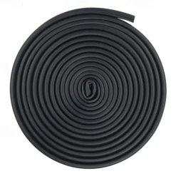 StarFire 5M Car Door Edge Scratch Protection Strip Bumper Anti-collision Strip DIY Silver PVC Molding Decorative Strip Auto Accessories