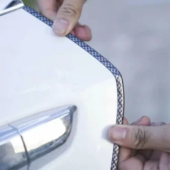 StarFire 5M Carbon Fiber Car Door Edge Protector - Anti-Collision Bumper Trim, Scratch Guard & Sealing Strip for Car Styling