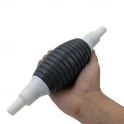 StarFire 1PC Car Fuel Gas Hand Primer Manual Pump Fuel Line Pump Fuel Pumps Car Tool Transfer Primer for Gas Petrol Diesel Oil Liquid Water with Valve Clips
