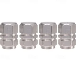 StarFire 4pcs Car Tire Valve Caps Aluminum Alloy Car Wheel Tire Valve Caps Dustproof Car Motorcycle Truck Bike For USA AIR Valve Caps