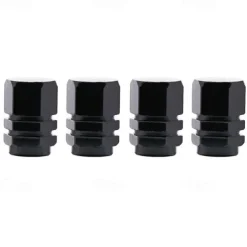 StarFire 4pcs Car Tire Valve Caps Aluminum Alloy Car Wheel Tire Valve Caps Dustproof Car Motorcycle Truck Bike For USA AIR Valve Caps