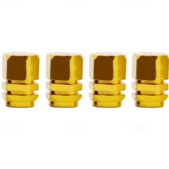 StarFire 4pcs Car Tire Valve Caps Aluminum Alloy Car Wheel Tire Valve Caps Dustproof Car Motorcycle Truck Bike For USA AIR Valve Caps