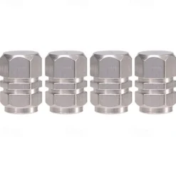 StarFire 4pcs Car Tire Valve Caps Aluminum Alloy Car Wheel Tire Valve Caps Dustproof Car Motorcycle Truck Bike For USA AIR Valve Caps