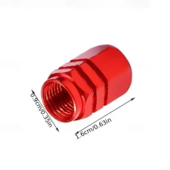 StarFire 4pcs Car Tire Valve Caps Aluminum Alloy Car Wheel Tire Valve Caps Dustproof Car Motorcycle Truck Bike For USA AIR Valve Caps