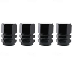 StarFire 4pcs Car Tire Valve Caps Aluminum Alloy Car Wheel Tire Valve Caps Dustproof Car Motorcycle Truck Bike For USA AIR Valve Caps