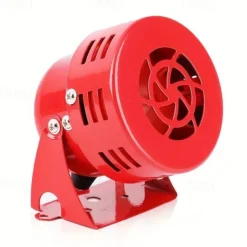 StarFire 1pcs MS-190 Motor Alarm Horn Wind Screw Electric Air Defense Alarm High decibel 220V Mine Factory Alarm Horn