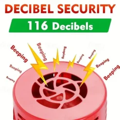 StarFire 1pcs MS-190 Motor Alarm Horn Wind Screw Electric Air Defense Alarm High decibel 220V Mine Factory Alarm Horn