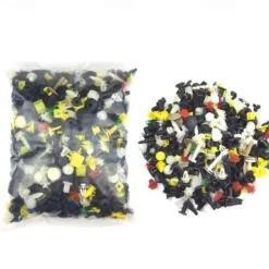StarFire 50/100/200Pcs/Set Universal Plastic Clips For Car Fender Bumper Door Car Interior Hole Lining Panel Retainer Push Clips