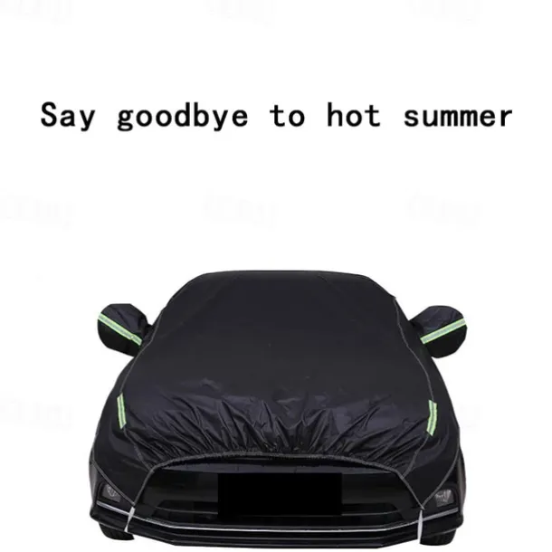 StarFire Sunshade rainproof sunscreen hailproof heat insulation universal real Oxford cloth car jacket special half-cover model