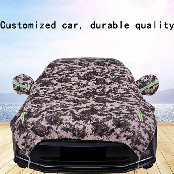 StarFire Sunshade rainproof sunscreen hailproof heat insulation universal real Oxford cloth car jacket special half-cover model