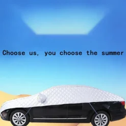 StarFire Sunshade rainproof sunscreen hailproof heat insulation universal real Oxford cloth car jacket special half-cover model