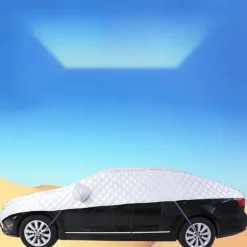 StarFire Sunshade rainproof sunscreen hailproof heat insulation universal real Oxford cloth car jacket special half-cover model