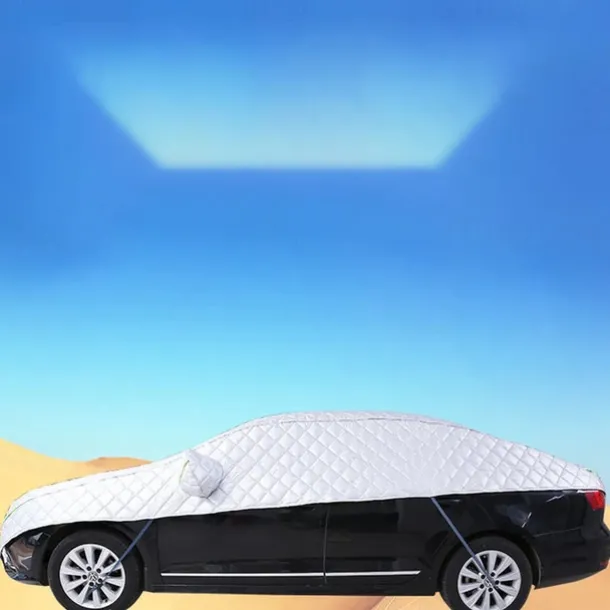 StarFire Sunshade rainproof sunscreen hailproof heat insulation universal real Oxford cloth car jacket special half-cover model