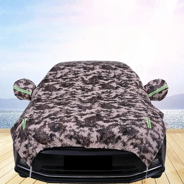 StarFire Sunshade rainproof sunscreen hailproof heat insulation universal real Oxford cloth car jacket special half-cover model