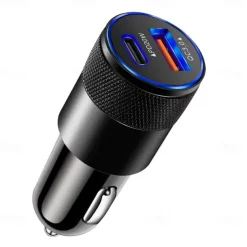 StarFire 38W USB Car Charger Quick Charge 3.0 Type-C Fast Charging Phone Adapter For IPhone 14 13 12 11 Pro Max For Redmi/Huawei/Samsung