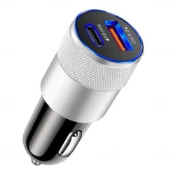 StarFire 38W USB Car Charger Quick Charge 3.0 Type-C Fast Charging Phone Adapter For IPhone 14 13 12 11 Pro Max For Redmi/Huawei/Samsung