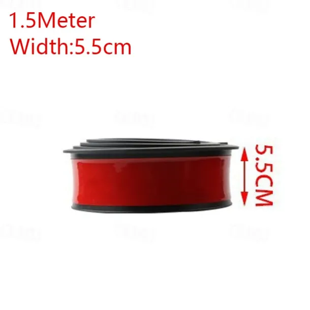 StarFire Wheel Arch Covers Extensions Universal Rubber Fender Flares Lip Wheel-arch Trim Fender Eyebrow Protector Scratch Proof Rubber