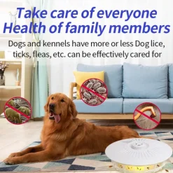 Sticky Dome Flea Trap – Adjustable Bedbug and Moth Catcher Lamp, Multifunctional Pest Trap for Home