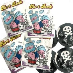 Stinky Fart Bag Stinky Fart Bomb April Fool's Day Toy Funny Gifts Halloween Prank Disposable Stink Bag