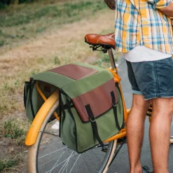 Storage Trunks Bike Hanging Bag Bike Rear Rack Bag Large Capacity Waterproof Bike Trunk Bag Bike Saddle Shopping Bag Support Width Less Than 13 Inches Of The Bike Frame