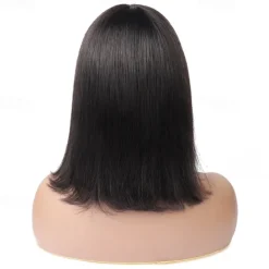 Straight Bob Human Hair Full Mechanism Wig Short BOBO Wig Straight Hair For Black Women