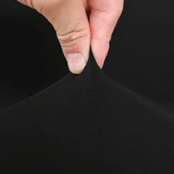 Stretch Bar Stool Cover Pub Counter Stool Chair Slipcover Square Swivel Barstool Chair Cover for Dining Room Cafe Seat Cover Protectors Non Slip with Elastic Bottom