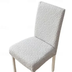 Stretch Dining Chair Cover Flexible Slipcovers for a Snug Fit High Back Dining Chair Cover Protecting Your Chairs from Spills and Wear While Adding a Stylish Touch to Your Dining Room