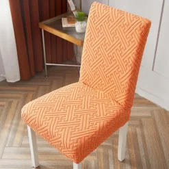 Stretch Dining Chair Cover Flexible Slipcovers for a Snug Fit High Back Dining Chair Cover Protecting Your Chairs from Spills and Wear While Adding a Stylish Touch to Your Dining Room