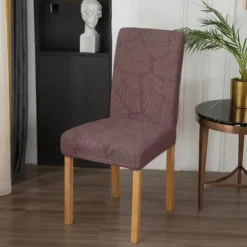 Stretch Dining Chair Covers Elastic and Durable Slipcovers Perfect for Protecting and Refreshing Dining Chairs Suitable for High-Back Dining Chairs Adds Comfort and Style to Your Dining Room Decor