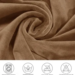 Stretch velvet 5-seater L-shaped sofa cover Solid color all-inclusive private seat pie corner L-shaped sofa cover