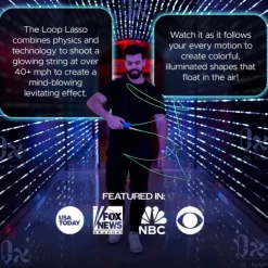 String Rope Launcher Loop Fidget Toy Defying Gravity to Boost Your Imagination - The Ideal Gift for Kids and Adults