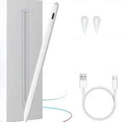 Stylus for Apple iPad Pro/Air Fully Charges this Stylus for iPad in 15 Minutes Designed for Apple Pencil with Tilte Sensitivity Palm Repulsion and Magnets