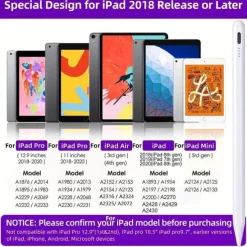 Stylus Pen For Touch IPad IPhone Apple Pencil Pen With Palm Rejection Rechargeable Active Stylus Pen Digital Stylus Pencil For Writing Drawing Pen