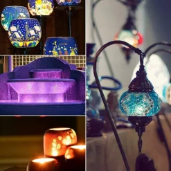 Submersible Pool LED Light with Remote RGB Aquarium Diving Light Battery Powered 3LED Underwater Light Wedding Pond Pool Bathtub Aquarium Party Vase Decoration 1PC