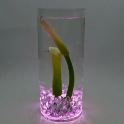 Submersible Pool LED Light with Remote RGB Aquarium Diving Light Battery Powered 3LED Underwater Light Wedding Pond Pool Bathtub Aquarium Party Vase Decoration 1PC