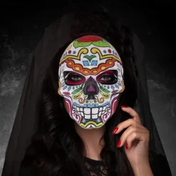 Sugar Skull Halloween Mask Halloween Adults' Men's Women's Halloween Carnival Day of the Dead Easy Halloween Costumes Dress Up