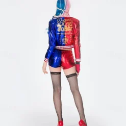 Suicide Squad Joker: Folie à Deux Harley Quinn Joker Clown Halloween Group Couples Costumes Adults' Men's Women's Scary Costume Sexy Costume Halloween Carnival Easy Carnival Costume