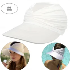 Summer Beach Sun Hat Women's Empty Top Hat 50+ Sun Sun Hat Ladies Outdoor Sports Hat
