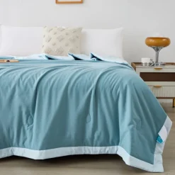 Summer Cooling Comforter Quilt Skin-friendly Keep Cool Blanket Cold Tech Fabric Summer Double-sided Comforter