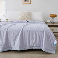 Summer Cooling Comforter Quilt Skin-friendly Keep Cool Blanket Cold Tech Fabric Summer Double-sided Comforter