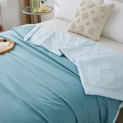 Summer Cooling Comforter Quilt Skin-friendly Keep Cool Blanket Cold Tech Fabric Summer Double-sided Comforter