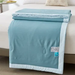 Summer Cooling Comforter Quilt Skin-friendly Keep Cool Blanket Cold Tech Fabric Summer Double-sided Comforter