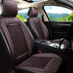 Summer Wood Beads Car Cushion Breathable Beads Car Seat Cushion Single Seat Four Seasons General Cool Cushion Single Piece