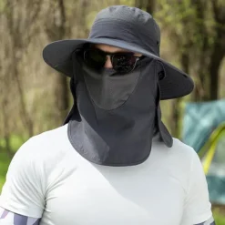 Sun Hat Bucket Hat Fishing Hat Hat Waterproof Portable UV Sun Protection Autumn / Fall Men's Women's Fishing Activity