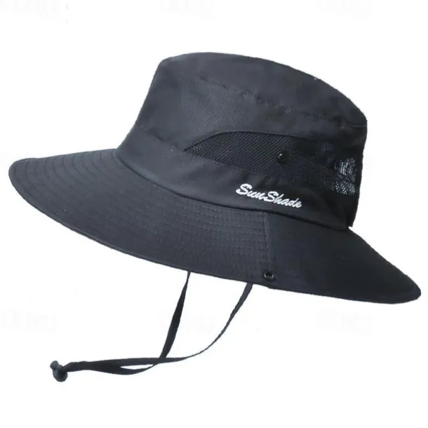Sun Hat Bucket Hat Fishing Hat Hat Waterproof Portable UV Sun Protection Summer Men's Women's Fishing Activity