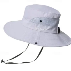 Sun Hat Bucket Hat Fishing Hat Hat Waterproof Portable UV Sun Protection Summer Men's Women's Fishing Activity