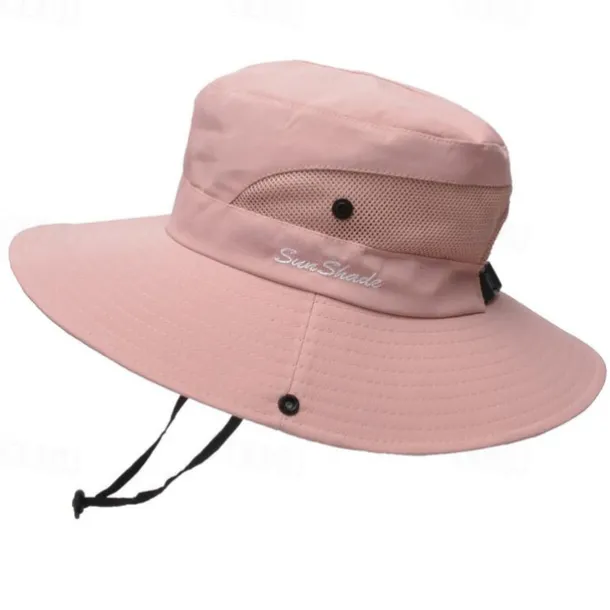 Sun Hat Bucket Hat Fishing Hat Hat Waterproof Portable UV Sun Protection Summer Men's Women's Fishing Activity